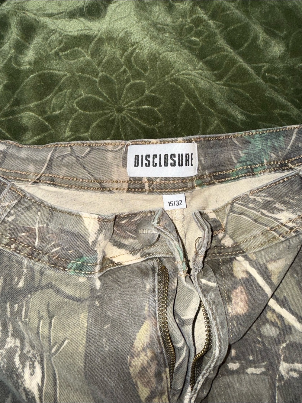 Woman’s Camo Jeans - Green
